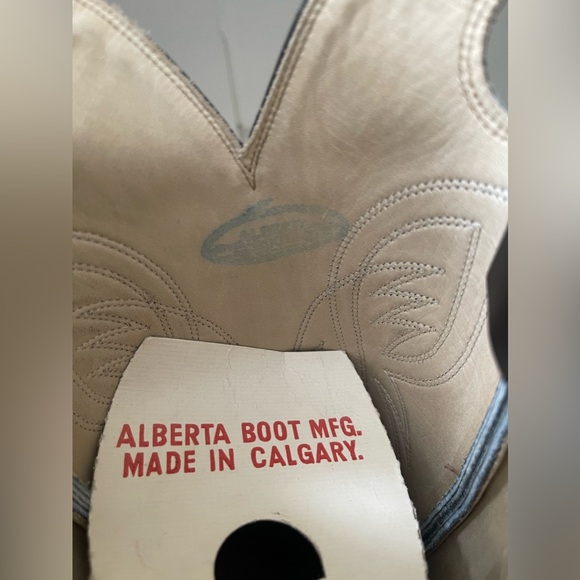 NET Alberta Boot Black Cowboy Western Boots Kangaroo Leather Women Size 9 US - Picture 5 of 8